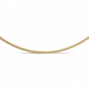 18ct Gold Curb 1.5mm Curb Chain