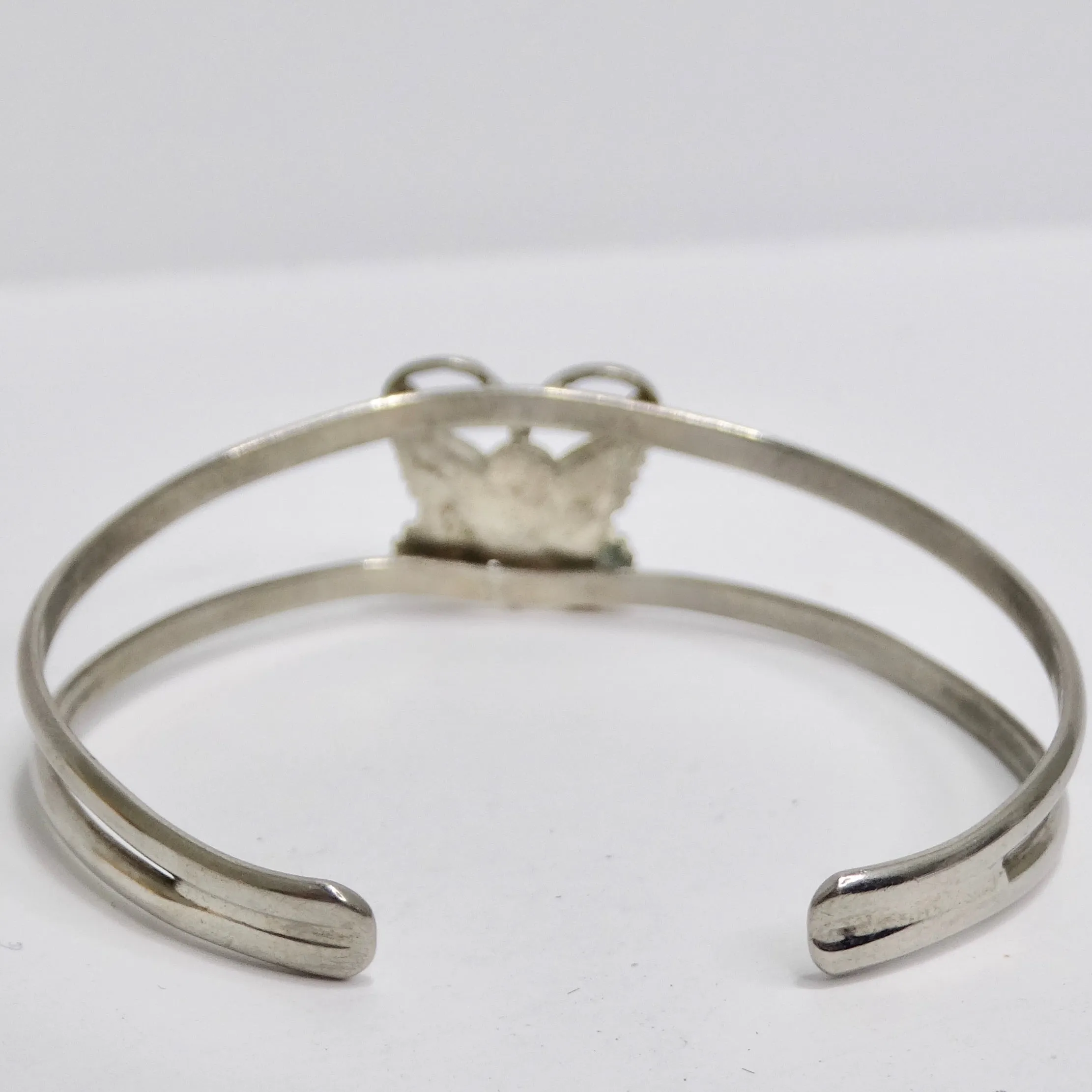 1950 Navajo Silver Butterfly Cuff Bracelet
