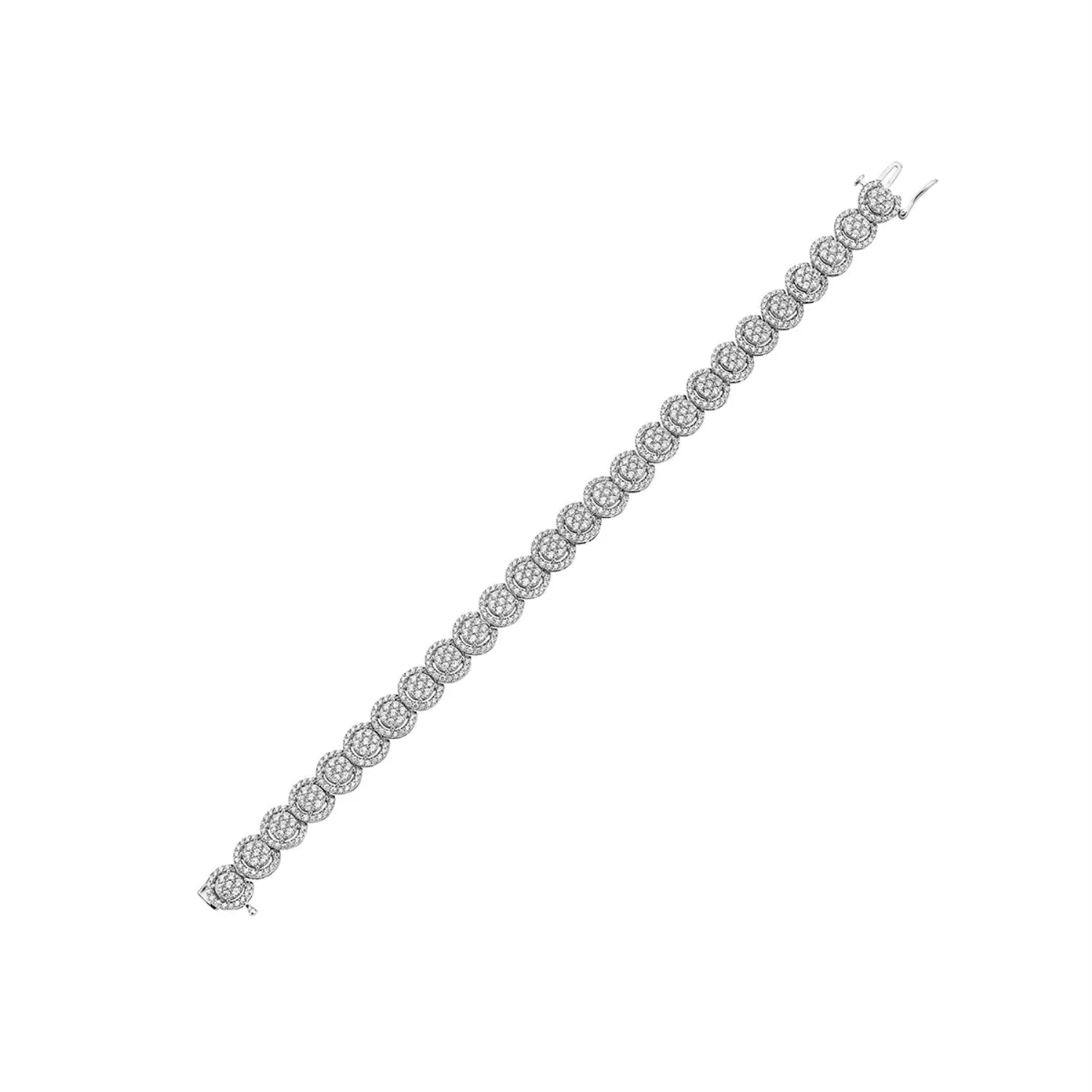 5 CTW Diamond 7-inch Tennis Bracelet in 10KT White Gold