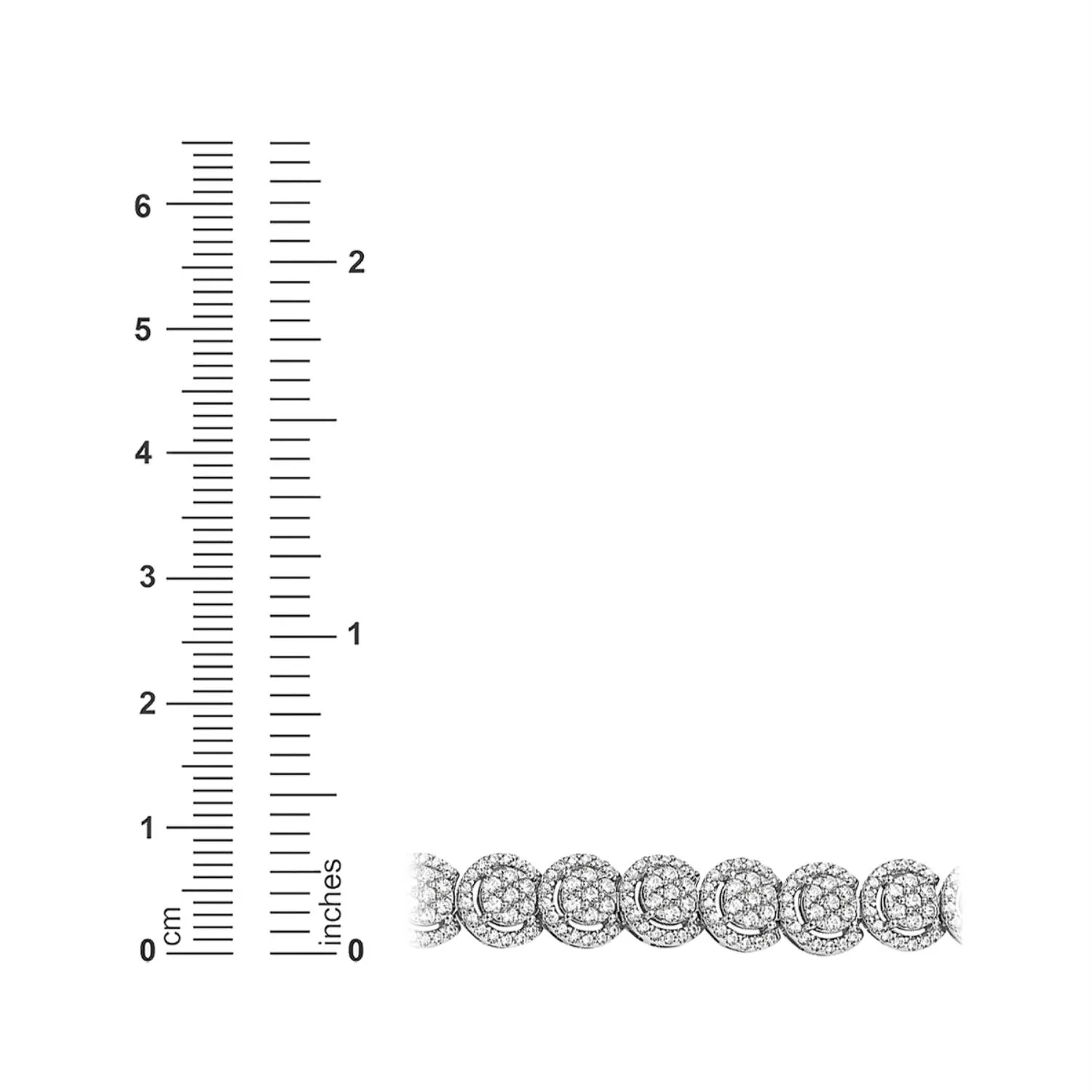5 CTW Diamond 7-inch Tennis Bracelet in 10KT White Gold