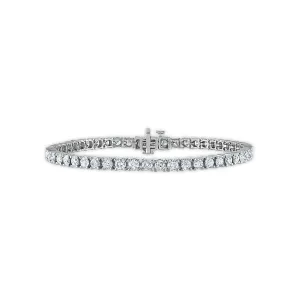 6 CTW Diamond 7-inch Tennis Bracelet in 10KT White Gold