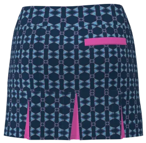 AB SPORT Women's Martini Print Back Pleat Golf Skirt - MART4KSHP
