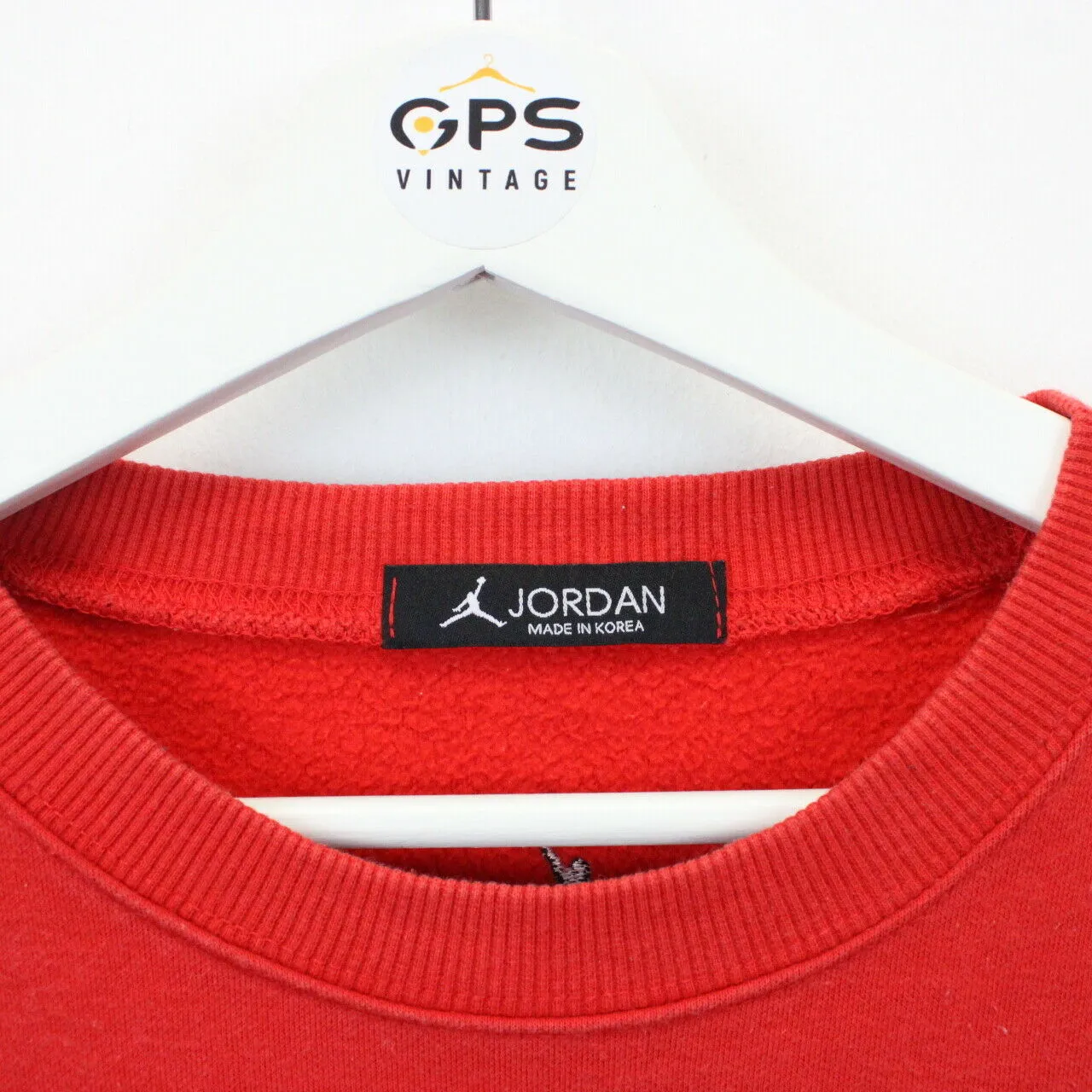 AIR JORDAN 00s Sweatshirt Red | Medium
