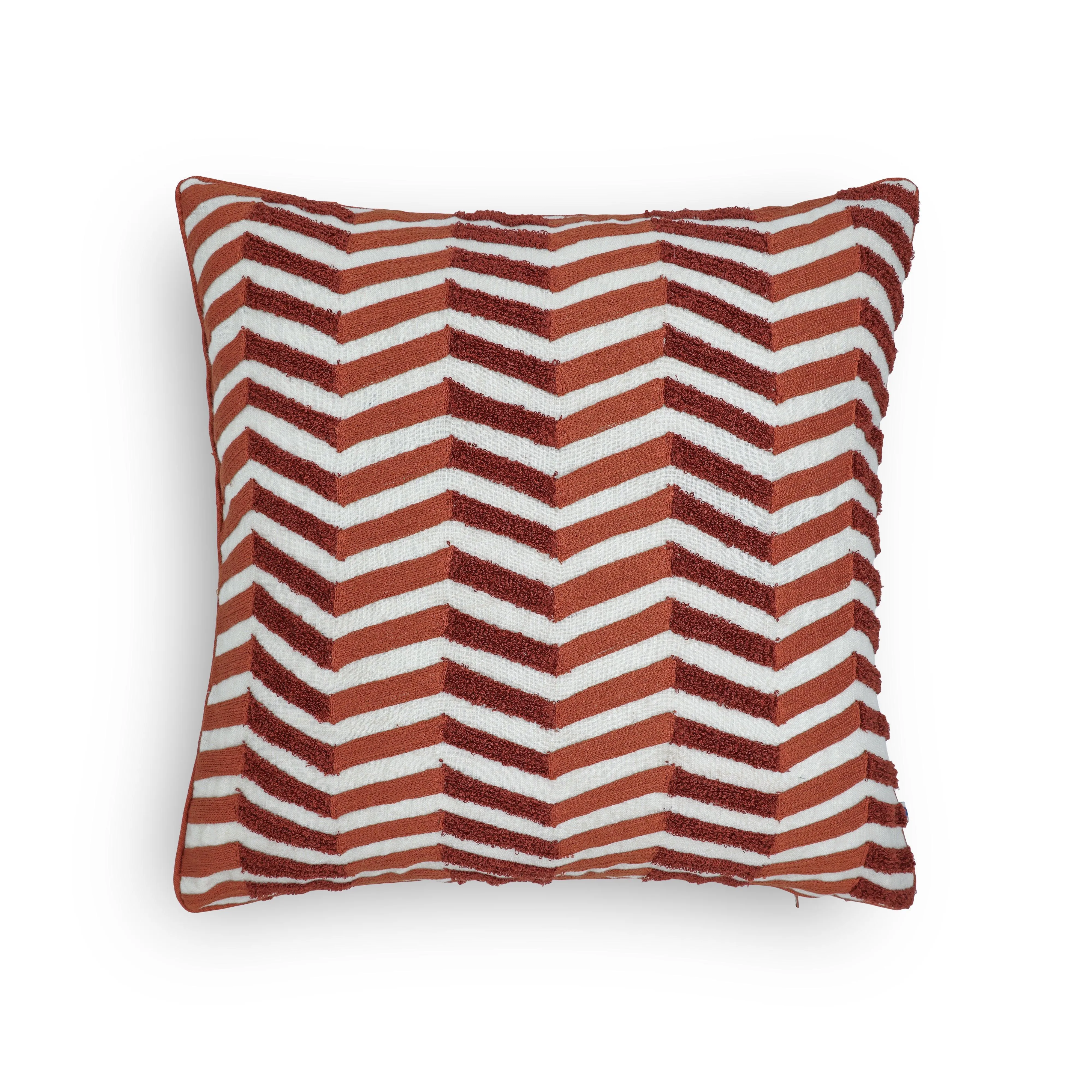 Lahar Hand Embroidered Cushion for Home | Pillows for Sofa