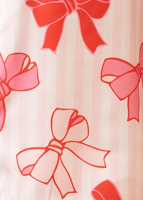 Mary Square - Women's Satin Charlotte Pajama - More the Merrier