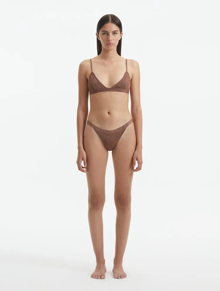 North Brown Bikini Bottom