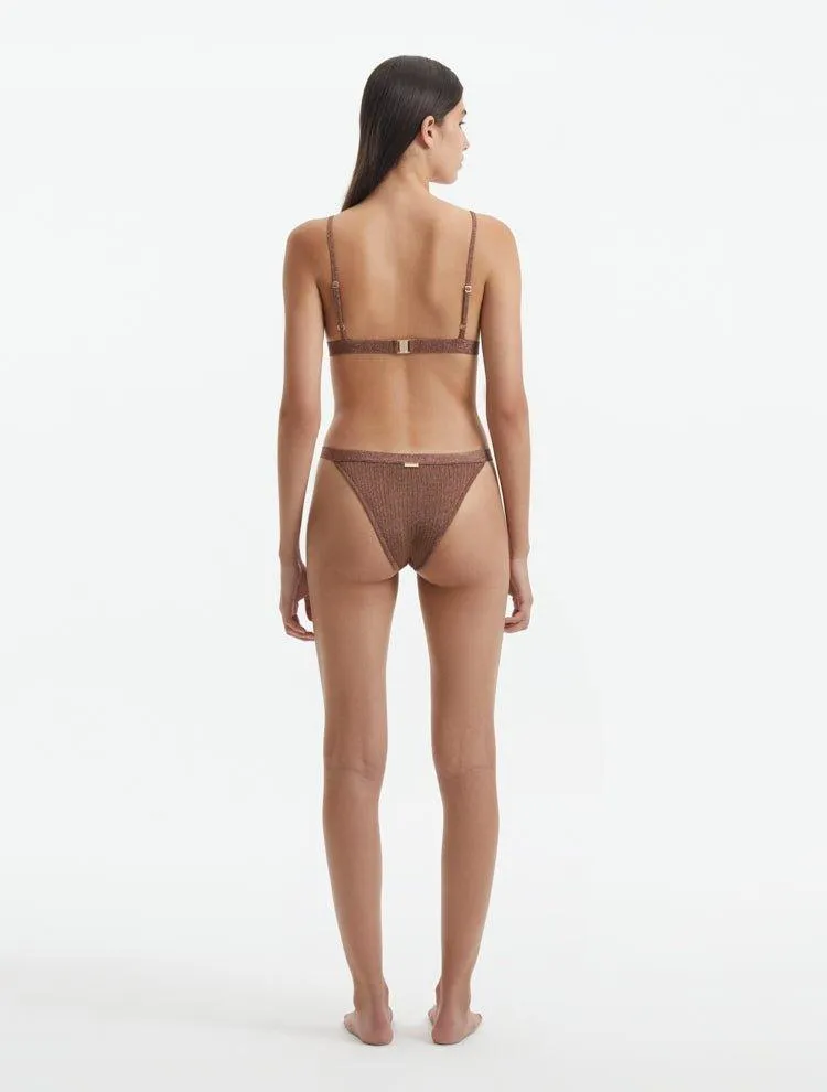 North Brown Bikini Bottom