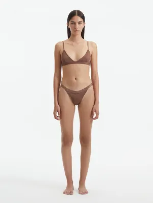 North Brown Bikini Bottom