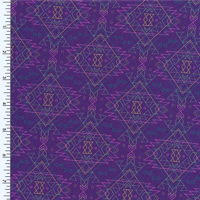 P-90476-Lasar Night Printed Spandex