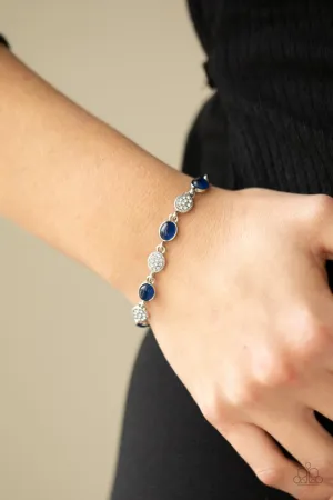 Paparazzi Bracelet ~ Stop and GLOW - Blue