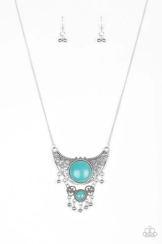 Paparazzi Necklace ~ Summit Style - Blue