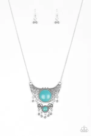 Paparazzi Necklace ~ Summit Style - Blue