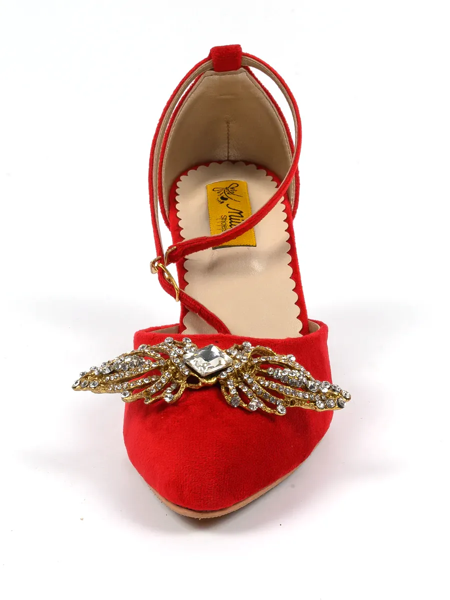 Red Fancy Sandal