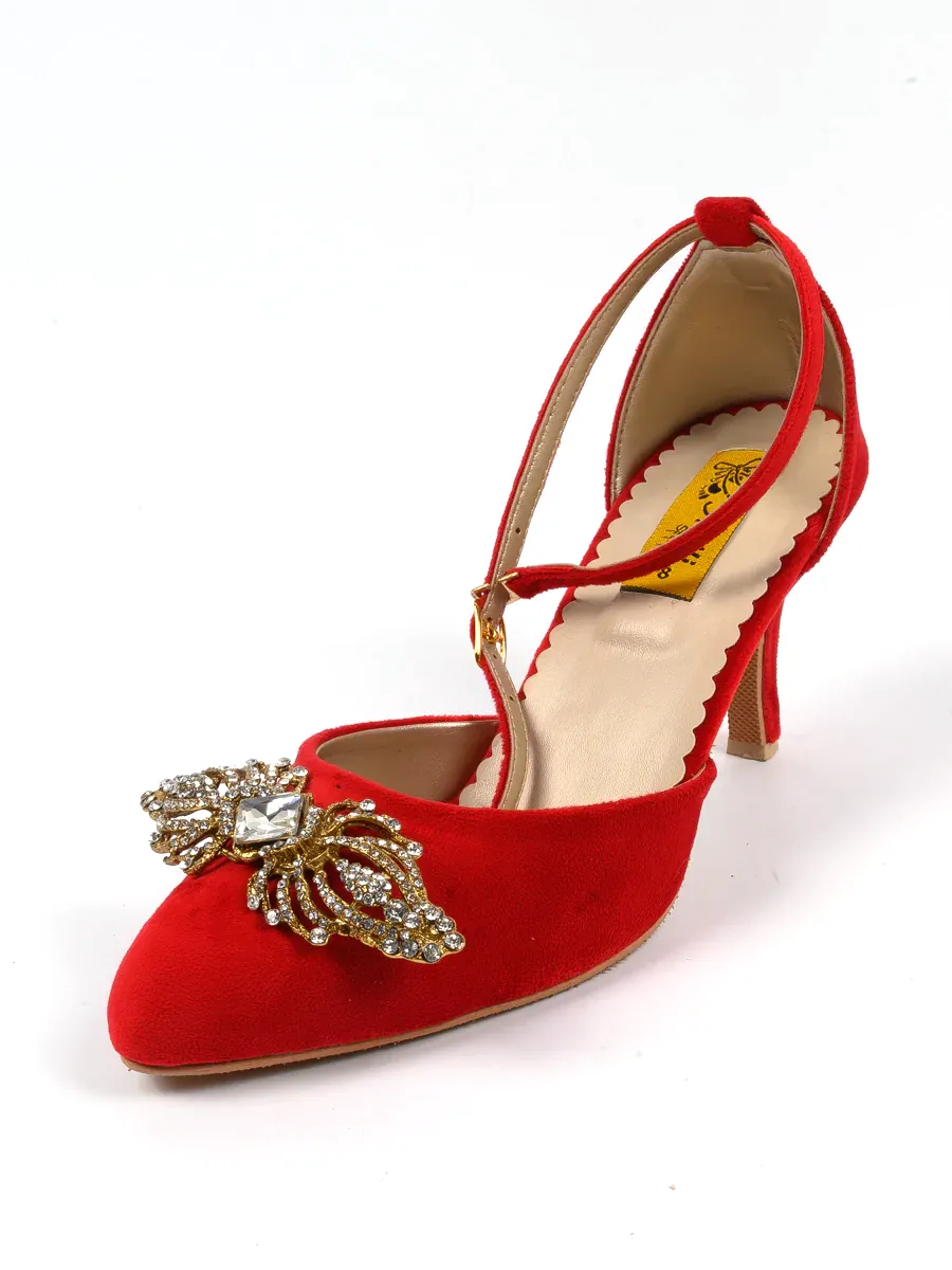 Red Fancy Sandal