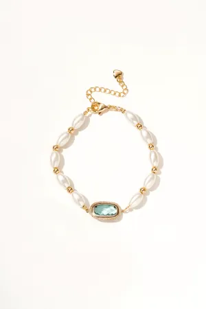 Solene Pearl Beaded Bracelet