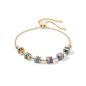 Sparkling Classic Chain bracelet gold multicolour