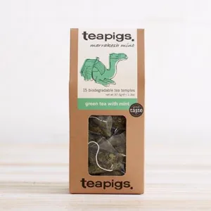 TeaPigs Green Tea With Mint