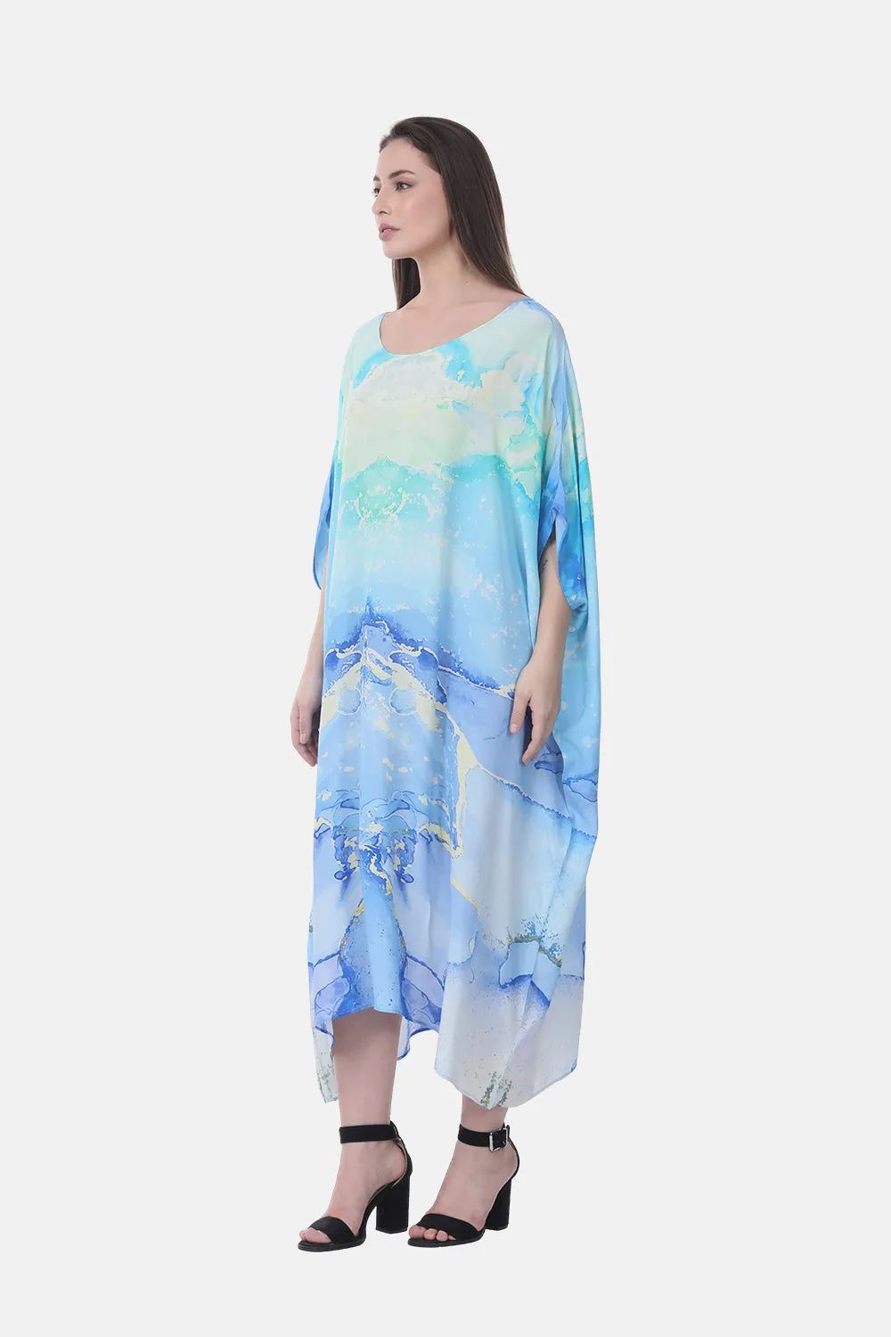 TEMPER BLUE - BOX KAFTAN
