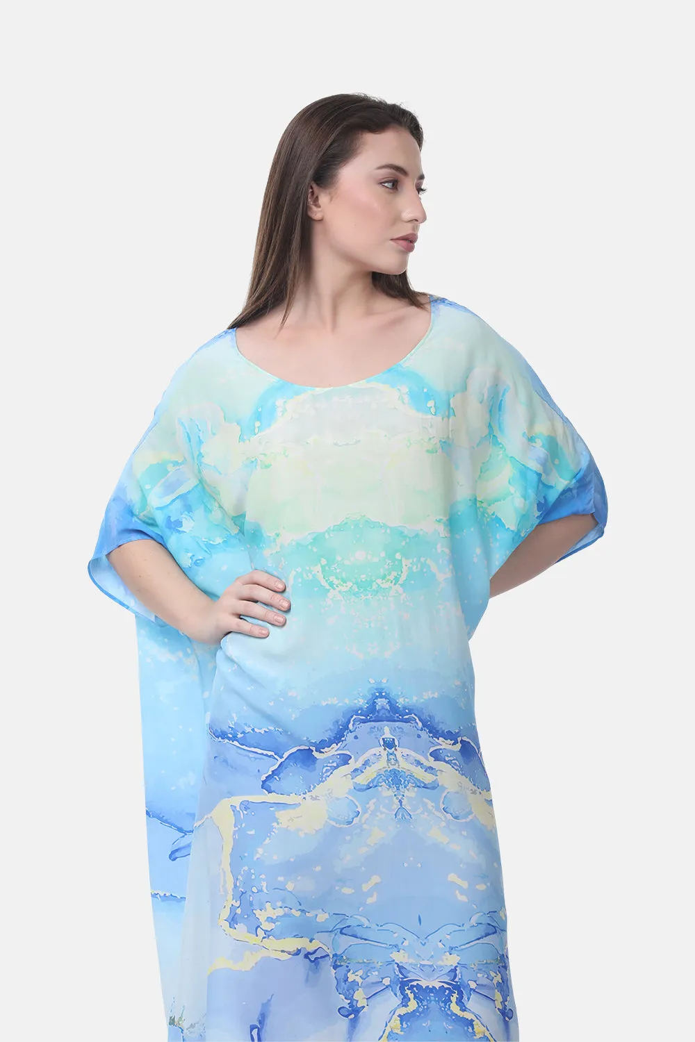 TEMPER BLUE - BOX KAFTAN