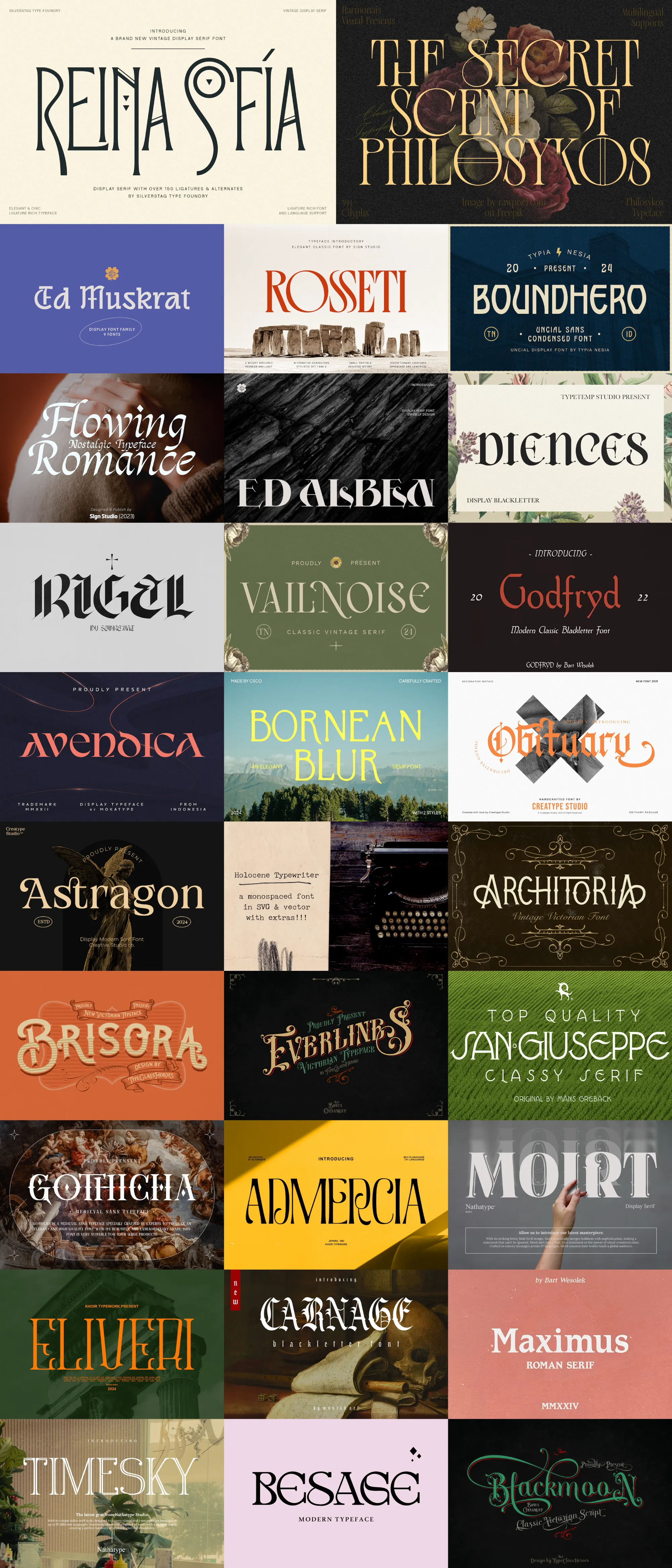 The Traditional Type Collection