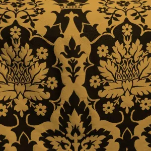 Van der Weyden Silk Brocade - Black