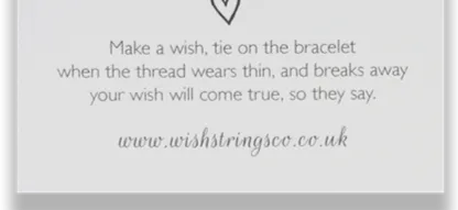 Wishstrings Friendship Tea Bracelet
